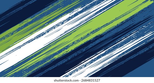  Fundo colorido do pincel com efeito de meio-tom. Ilustração de Traçado de Pincel para Banner, Pôster ou Plano de Fundo Esportivo. Linha moderna listras curva resumo apresentação fundo