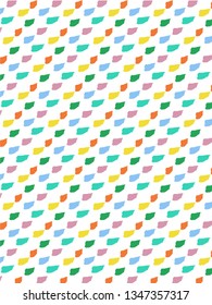 colorful brush pattern vector background