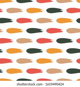 colorful brush stroke seamless pattern