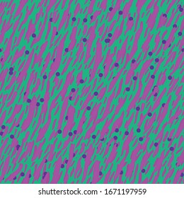 Colorful brush stroke seamless pattern. Pattern for swimsuit.