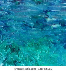 Colorful brush stroke.Abstract hand painted vector oil background.Decorative chaotic texture for scrapbooking pages, banner, cards. Handmade overlay backdrop. Bright artistic painting on paper.