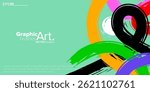 colorful brush. suitable for use as backgrounds, poster, banner, flyer, brochure and cover. template design. vector illustrations