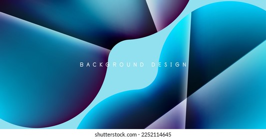 Colorful bubble abstract background with shadow effects. Minimalist geometric vector Illustration For Wallpaper, Banner, Background, Card, Book Illustration, landing page