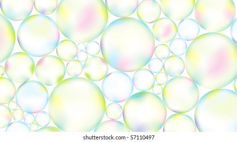 colorful bubble background