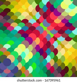 colorful bubbles abstract artistic background