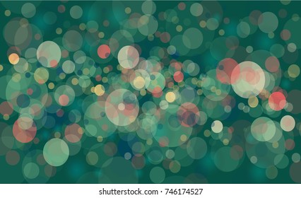 Colorful bubbles background