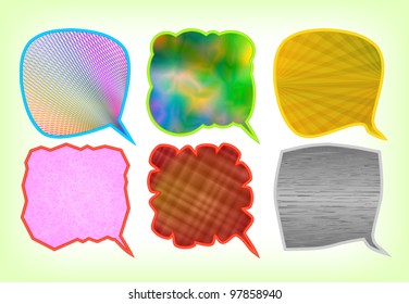 Colorful bubbles for speech, 10eps.
