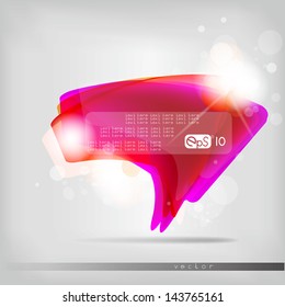 colorful bubbles for speech