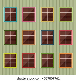 Colorful Building Facade