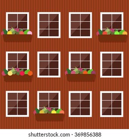 Colorful Building Facade