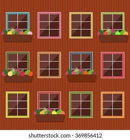 Colorful Building Facade