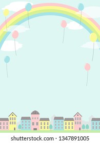 colorful buildings in city