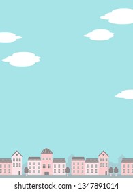 colorful buildings in city