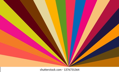Colorful Burst Background