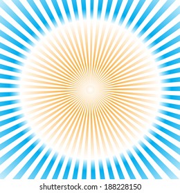 colorful burst background vector