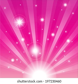 colorful burst background vector 