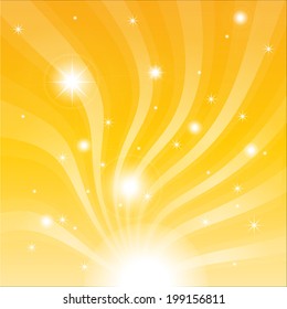 Colorful Burst Background Vector 