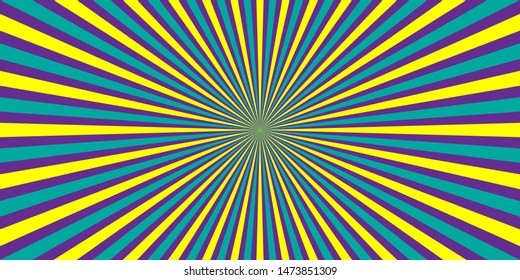 Colorful burst sunlight vector background