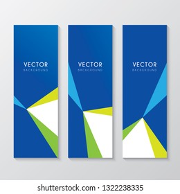 COLORFUL BUSINESS BANNER DESIGN WITH RADIAL LINES