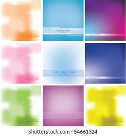 colorful business cards