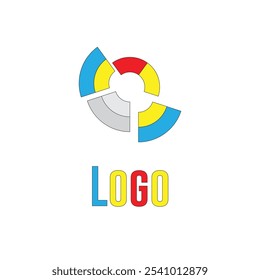 Colorful Business company logo vector template design