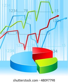 colorful business graph