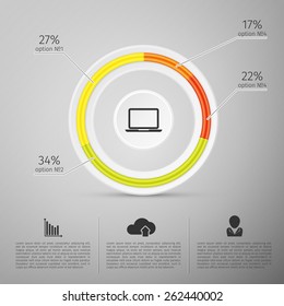 Colorful Business Pie Chart for Your Documents, Reports and Presentations