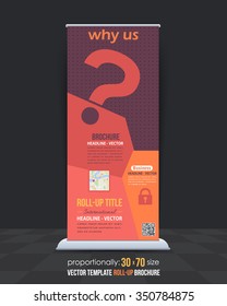 Colorful Business Roll-Up Banner Template