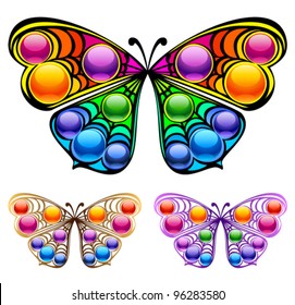 Colorful butterflies 2