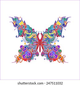 Colorful butterfly