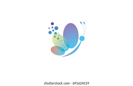 colorful butterfly vector
