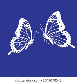 colorful butterfly vector design scalable