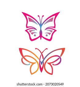 Colorful Butterfly Vector stock illustration
