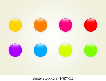 Colorful Buttons