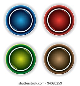 Colorful buttons