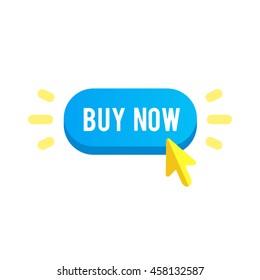 Colorful buy now button. Design elements for mobile and web applications. Buy now button in stylish colors for your web shop. Buy now button vector illustration. Buy now button eps10. 