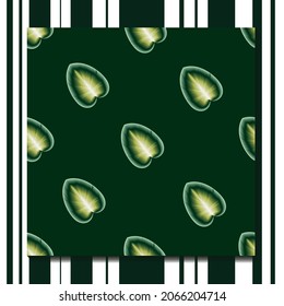 colorful calla leaves tropical seamless pattern decorative. leaves wallpaper. tropical background. fabric texture. vector design