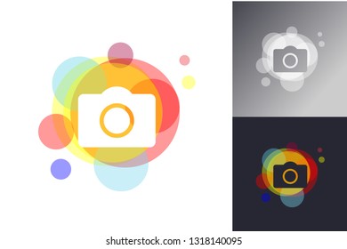 Colorful Camera Logo Inspirations Template