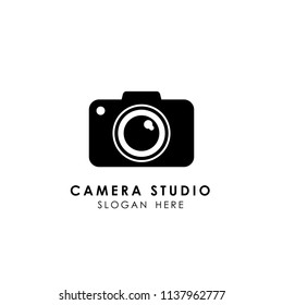 colorful camera logo template vector icon