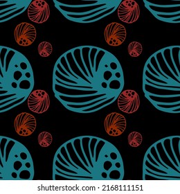 Colorful camouflage. Abstract background. Fashion graphics. Seamless pattern. Pattern for paper wrapping, fabric prints, wallpaper decor.