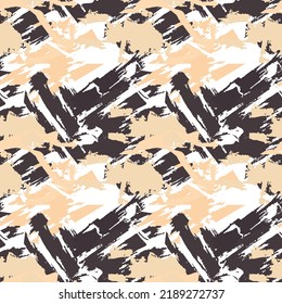 Colorful camouflage. Abstract background. Fashionable graphics. Seamless pattern. Paper wrapping pattern, fabric prints, wallpaper decor.