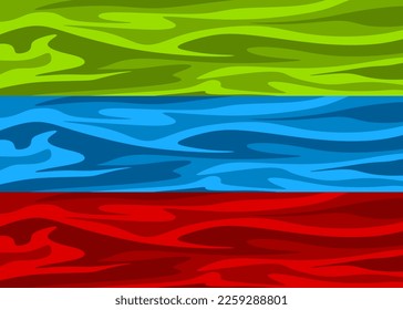 Colorful camouflage background set. Background set with camouflage pattern