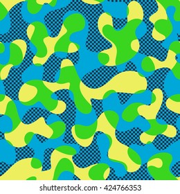 Colorful Camouflage Pattern