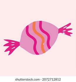 colorful candy illustration vector art
