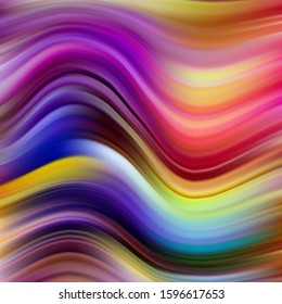 Colorful canvas. Daub. Abstract Vector Graphics