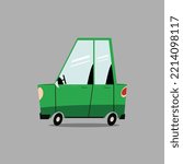Colorful car vector for animation
