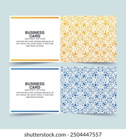 colorful card design ornament pattern