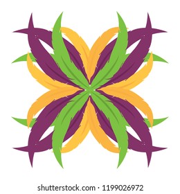 Colorful Carnival Mask