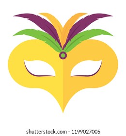 Colorful Carnival Mask