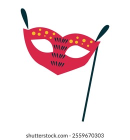 Colorful Carnival mask vector illustration